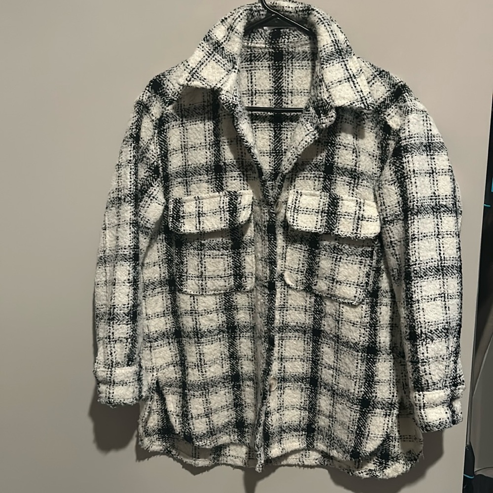 BÖHME Plaid Shacket